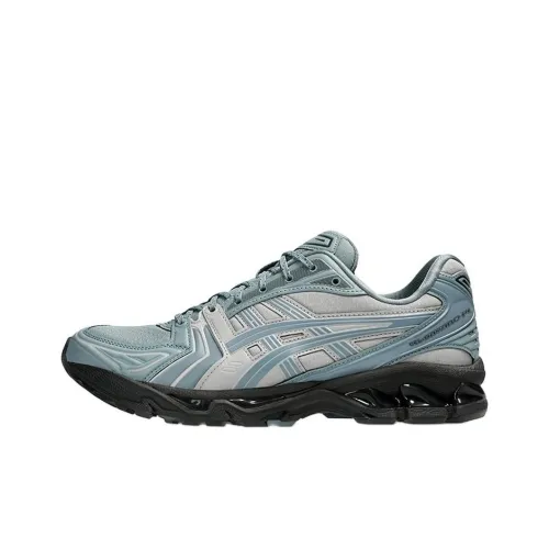 ASICS Gel Kayano 14 Амортизация Поддержка Низкий Топ Беговые кроссовки Унисекс Синий Серый