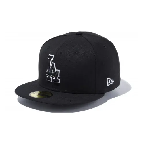 New Era Полиэстер Хлопковая Смешанная Кепка Унисекс Черная