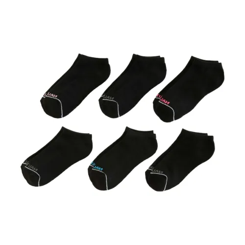NAUTICA Lowcut Носки Низкие носки Унисекс 6 пар DOVE Черный