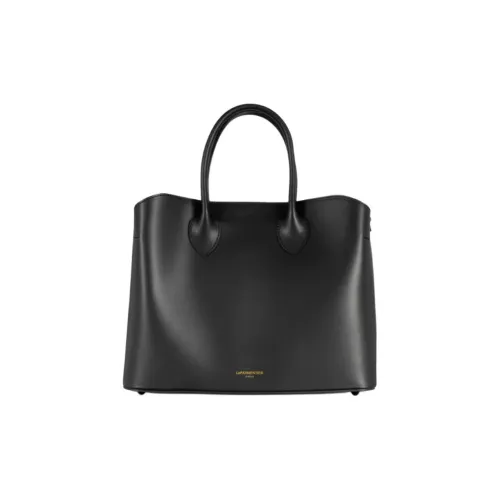 Le Parmentier Телячья кожа Тоут Сумка Сумка для покупок Сумка Обычный Женские Черный