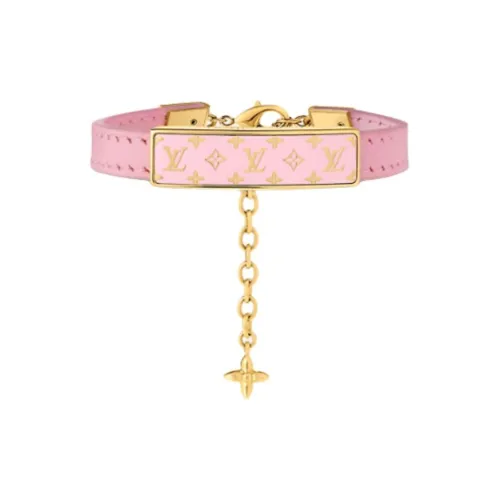 LOUIS VUITTON Кожа Браслеты Женские Балетный Розовый
