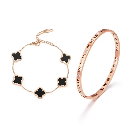 LUYUO Сплав Браслет Good Luck Женский