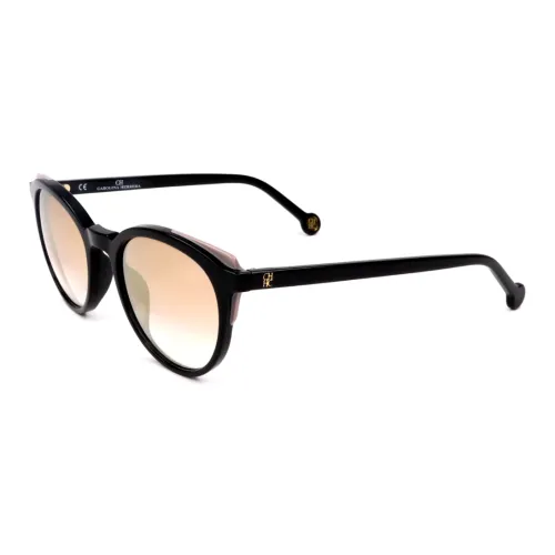 CarolinaHerrera OVAL SUNGLASSES Женские Черный
