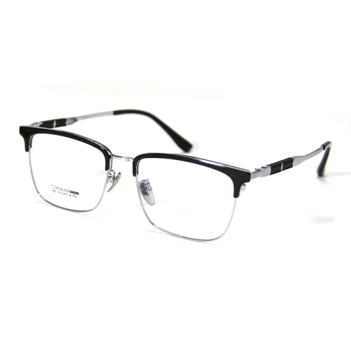 BOELEO Чистый титан Квадратные Оправы для очков Мужские