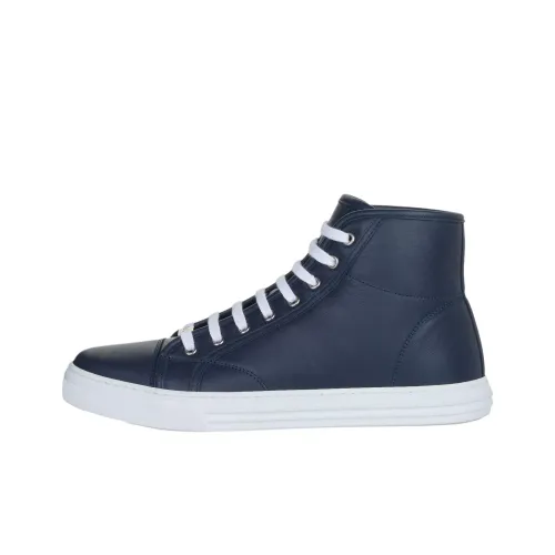 GUCCI Высокие кроссовки для скейтбординга Мужские Темно-синие