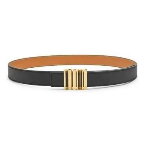 LOEWE Ремни из коровьей кожи, черные, женские