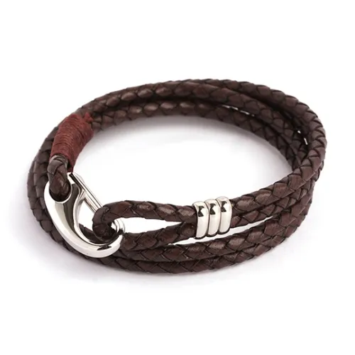 MUSTKOO Кожа Браслеты Унисекс