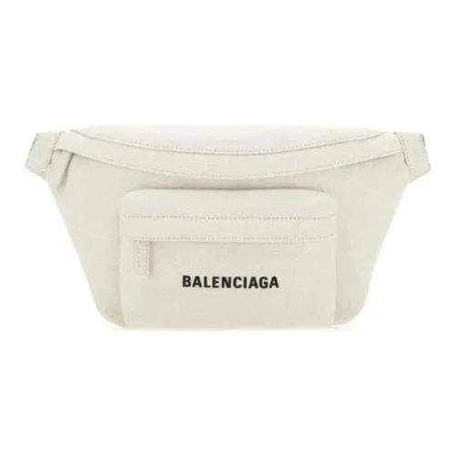 Balenciaga Cotton Wallet Men Beige