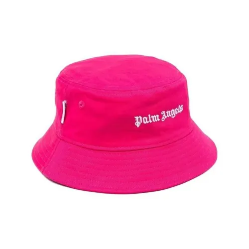 PALM ANGELS Хлопковые панамы Розово-красный Детский