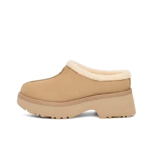 UGG ЭВА Устойчивые к истиранию Домашние тапочки для женщин Абрикос