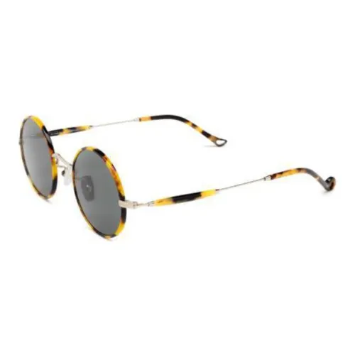 EYEPETIZER Металлический Ацетат Круглые Солнцезащитные Очки Мужские Черепаховый