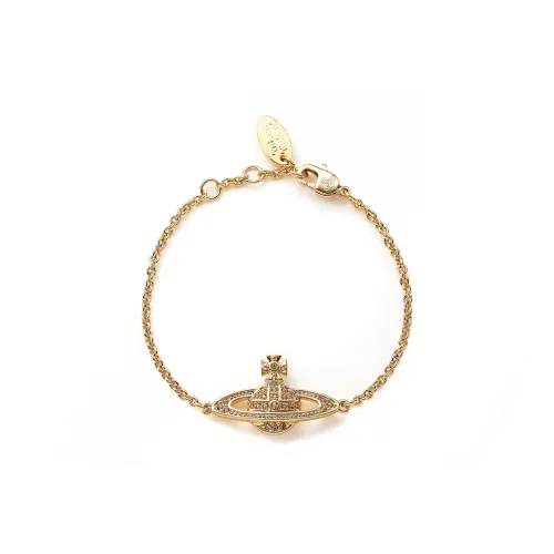 Вивьен Вествуд Mini Bas Relief Brass Браслеты Женские