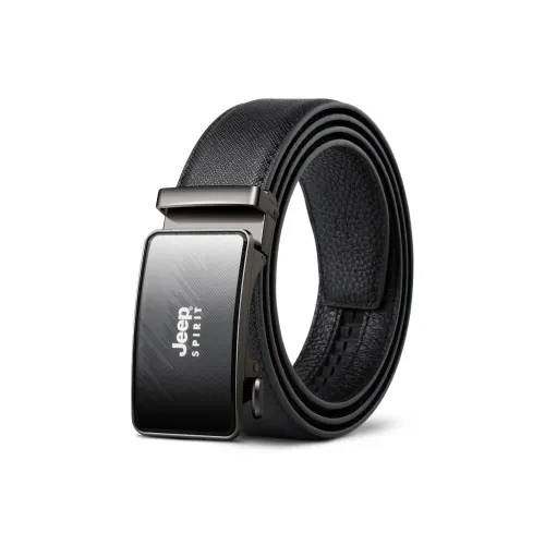 JEEP SPIRIT Автоматическая застежка Повседневный для мужчин среднего возраста и молодых в бизнесе ремни из коровьей кожи мужская ширина 3,4 см