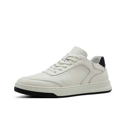 Auron Slip-resistant Abrasion-resistant Breathable Low-Top Skateboard Shoes Men's White Аурон противоскользящий устойчивый к истиранию дышащие низкие кеды для скейтбординга мужские белые