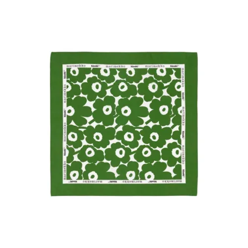 Marimekko совместный бренд Хлопковый шелковый шарф Мужской