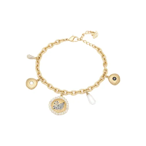 Swarovski Vintage Swan Искусственный Кристальный Браслет для Женщин