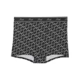 1 шт (Чисто черный логотип Script Print/Принт "черный повсюду")