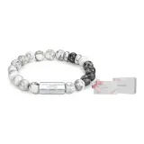 Женский браслет с бусинами + коробка с бантом