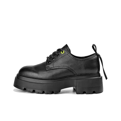 NAUTICA Противоскользящая и износостойкая визуально увеличивает рост Низкий топ Повседневная обувь Женская Черная