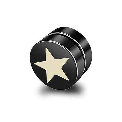 BLESSED BULLET Титановая сталь Нижняя заколка Серьги On Unisex