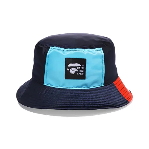 A BATHING APE Полиэстер Шляпы ведра Синие Женские
