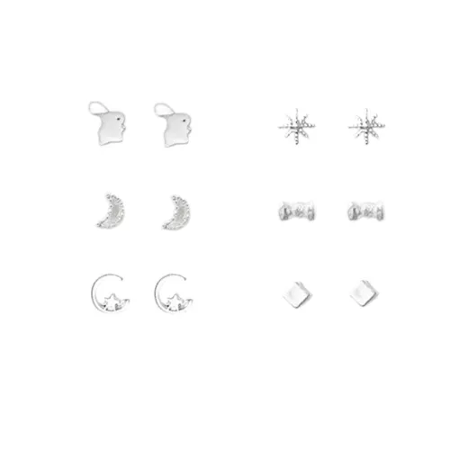 JUICY GRAPE Сплав Серьги-гвоздики Женские