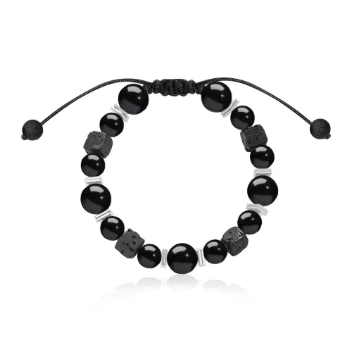 Thuban Ark Обсидиан Браслеты Унисекс