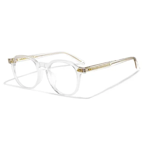 APRIL Пластиковая оправа Круглые Оправы для очков Унисекс