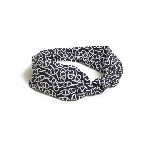 HERMES Резинки для волос Женские Черный Синий