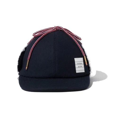 THOM BROWNE Бейсболки Черные Мужские