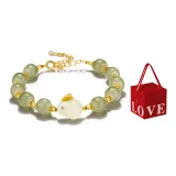 Деньги Кролик Бесконечность Браслет + Любовь Подарочная Коробка