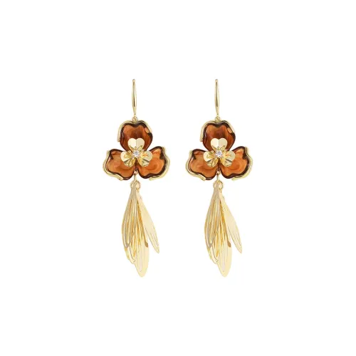 Серьги CAROMAY из медного сплава женские