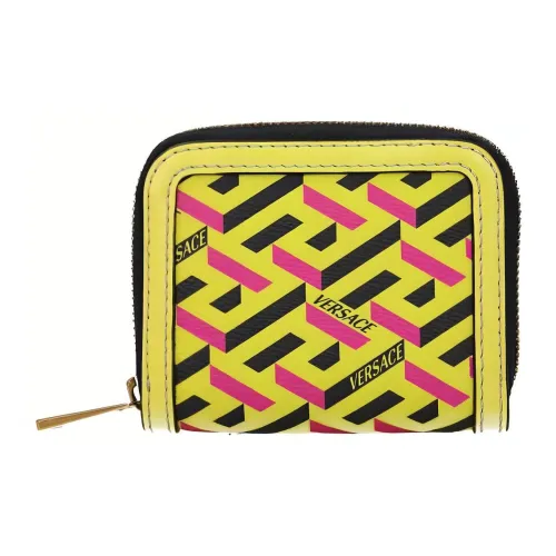 VERSACE Кожа Кошелек Женские Желтый