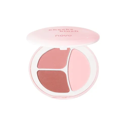 NOVO Настроение Interpretation Румяна Palette Smudge PROOF Легко Смесь Осветляющий Тон Кожи Natural Clear