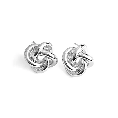 GUDS GAVE Copper Alloy Stud Earrings Women's