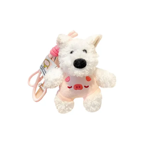 YUELIANTAO Cartoon Cute Вест-хайленд Белый Терьер Щенок Кукла Плюшевая Подвеска