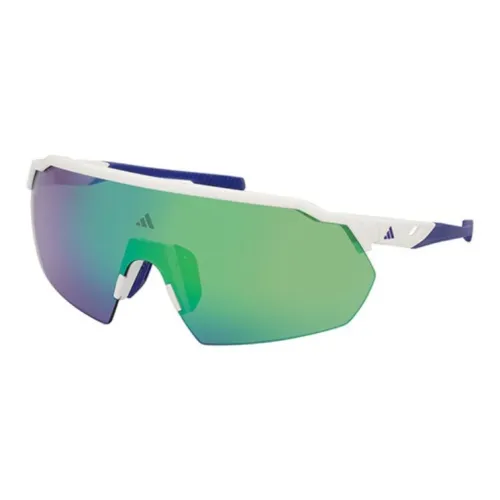 Adidas Plastic Irregular Shape Sunglasses Unisex White Adidas Пластик Нерегулярная форма Солнцезащитные очки Унисекс Белый
