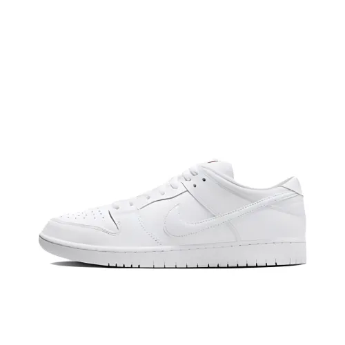 Nike Dunk SB Скейтборд Кроссовки Низкие Белые Унисекс