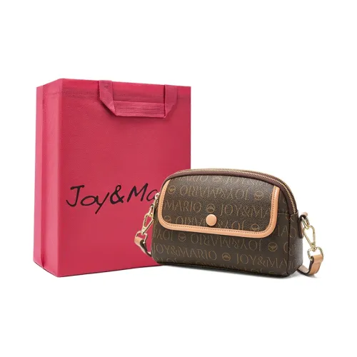 Joy Mario ПВХ Сумка через плечо Стандартная Женская Какао-Кофейный Экрю Медово-Помеловый Желтый