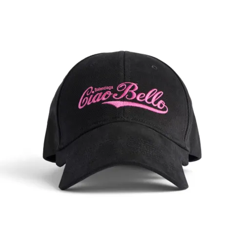 Balenciaga Хлопок Кепки Женские Черный