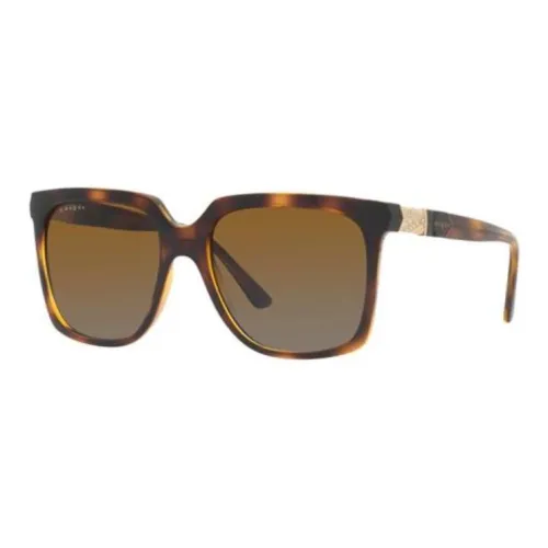 VOGUE Ацетат Квадратные Солнцезащитные Очки Женские Коричневые