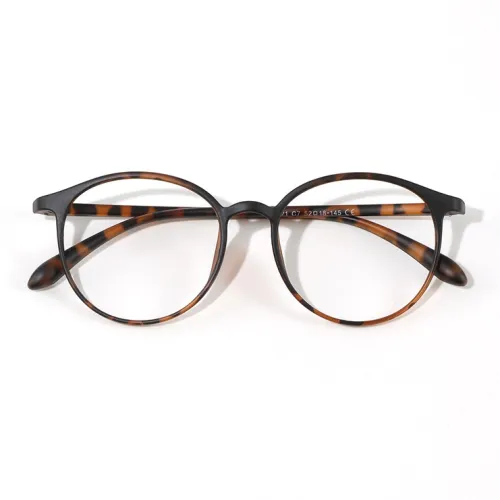 RUOYUN TR Memorial Plastic Round Eyeglass Frames Women's