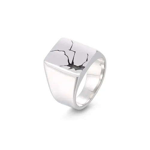 VEODO Кольца из титана и стали унисекс