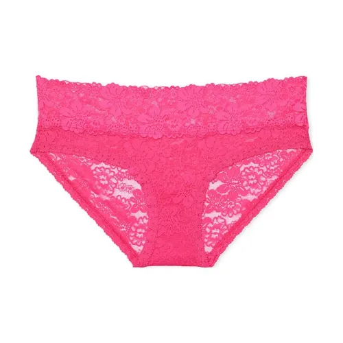 Victoria's Secret Розовый Wink Hiphugger Panty Carmine Розовый Нижнее белье Женские 1 шт Барби розовый