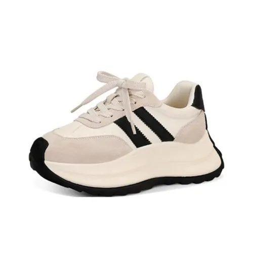 JESSICA SOPHIA Низкий топ толстая подошва кроссовки женские