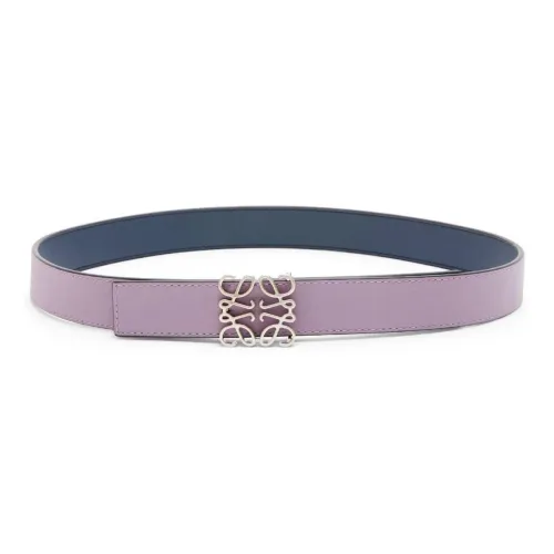 LOEWE Ремни из коровьей кожи, фиолетовые, женские