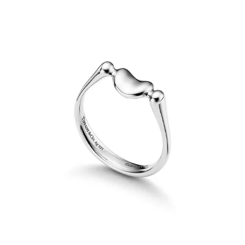 TIFFANY CO. Серебряные кольца Women's Silver