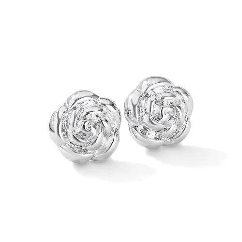 GUDS GAVE Copper Alloy Stud Earrings Women's