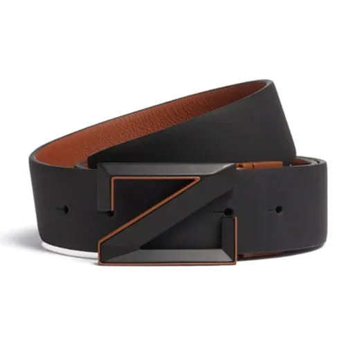 Ermenegildo Zegna Кожаные ремни Мужской Черный