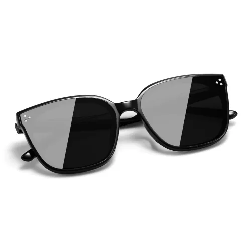 PULAIS Пластиковая оправа Квадратные Солнцезащитные очки Унисекс